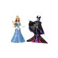 Disney Princesses - Bdj35 - Mannequin Doll - The Sleeping Beauty - Aurora Duo Box & Evil (Toy)
