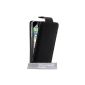 Accessories Yousave valve PU Leather Case for iPhone5C Black (Accessory)
