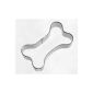 Cookie Cutter bone 5.7 cm R4 steel dishwasher safe (Household Goods)