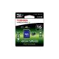 Toshiba SD-C016UHS1 (6A Class 10 Micro SD 16GB Memory Card (optional)