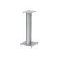 NorStone Stylum 2 Library Speaker stand Structure Steel Height 60 cm Silver finish (Accessory)
