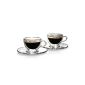 Tchibo coffee Cafissimo glass cups 2er double hand-blown (household goods)
