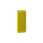 Ozaki oCoat 0.3 Jelly rigid plastic case with protective film included for iPhone 5 Yellow (Accessory)