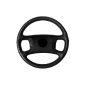 AERZETIX - sewing steering wheel cover in black leather (Automotive)