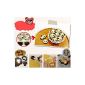 From mold Biscuit / Cake / Pastry In Drawing Of Panda (Kitchen)