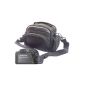 Premium camera bag camera bag with screen overlay for Nikon Coolpix P600 (Electronics)