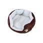 Cart Trash Niche removable cushion House Bed For Dog Cat Pet S Size 46 * 42 * 15cm COFFE (Miscellaneous)