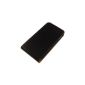 Flip Case Mobile Folding Pocket Samsung Galaxy Note (i9220) N7000 Black (Electronics)
