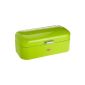 Wesco 235201-20 breadbox Grandy, 42 x 23 x 17 cm, limegreen (household goods)