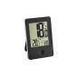 TFA Dostmann Wireless Thermometer Pop 30.3051.01, black (garden products)