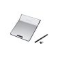 Wacom Bamboo Wireless Pad incl. Stylus CTH-300K (Trackpad & Touchpad for Windows & Mac) metal gray and black (Accessories)