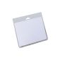 Durable 813,519 nameplate closed pocket, transparent hard foil, 90 x 60 mm, 20 (Office supplies & stationery)