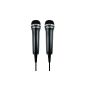 Lioncast Universal USB microphone with 2-piece for PC / Wii / PS4 black (Accessories)