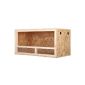 Terrarium: wooden terrarium for reptiles side ventilation 100x50x50cm, quality terrarium OSB wood, easy assembly (Misc.)