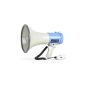 Megaphone Megaphone with USB port and SD slot for MP3 playback Football Fan Megaphone trumpet vuvuzela