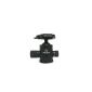 Giottos Ball head with GTMH1300-652 Friktionsfunktion and quick release plate (weight: 0.7kg, max. Load: 15 kg) black (accessories)