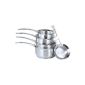 Marc Veyrat 3709 Set of 5 Stainless Steel Pots 12/14/16/18/20 cm (Housewares)