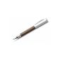 Faber-Castell 147580 - Pen Ondoro smoked, spring: M, stem color: brown (Office supplies & stationery)