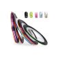 10 Different Colors Striping Tape Wire Band Sticker Decal Nail Art Nails Tiffany's Nail Art (Miscellaneous)