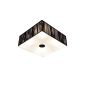 s`luce [Twine] BLACK ceiling lamp 4 flame, 35x35cm / H12cm, black LD002 35x35 / H12 BK (household goods)