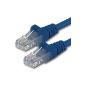1aTTack CAT 6 UTP network patch cable with 2x RJ45 2m blue (accessory)