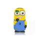 Robinhood99 3D Despicable Me Minion eye Silikon Silicone 2 2 Blick Zwei For Apple iPod Touch 5 5G 5th Generation Case Style Case (Electronics)