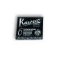 Kaweco cartridges shortly.  black (Office supplies & stationery)