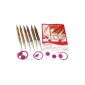 KnitPro Chunky Set Symfonie Wood - Needles for circular knitting needles 20603 (household goods)