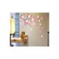 Removable Wall Stickers Wall Sticker Art Decal Butterfly Flower Decoration Diy House of LWK-0110 house