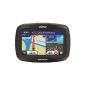 Garmin zumo 350LM motorcycle navigation system (10.9 cm (4.3 inches) touch screen, 45 countries Europe, TextToSpeech, microSD card slot, USB 2.0) (Electronics)
