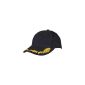 MYRTLE BEACH - Cap BLACK F1 style embroidery leaves oak tree MB6121 (Clothing)