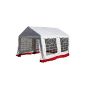 Marquee PVC Party Tent pavilion smoking tent 3x4 white red M