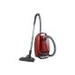Miele S 8310 vacuum cleaner / 2,200 watts / AirClean filter / 3-piece integrated accessories / Comfort-cable rewind / plus / minus foot control, red (household goods)