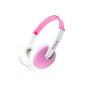 Snug Plug n Play Kids headphones DJ style (Pink) (Electronics)