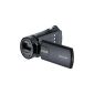Samsung HMX-H300 Full HD Camcorder (30x opt. Zoom, 7.6 cm (3 inch) display, touch screen, image stabilized) (Electronics)
