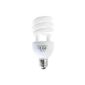 Vision-EL - Compact Fluorescent Bulb 20W E27 Spiral Shape White 6400 ° K day