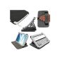 iGadgitz Black PU Leather Case Cover Case Cover for Samsung Galaxy Note 8.0 