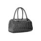 CASPAR - Small lacquer handbag for women - bowling bag - various colors - TS758