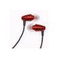 Klipsch Image S3 In-Ear Headphones (106 dB / mW) metallic red / black (Electronics)