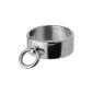 Stainless Steel Ring 'O' wide, fetish BDSM Jewellery | 15-23 mm, ring diameter: 19.0 mm (jewelry)
