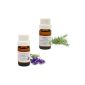 Lot 2 Essential Oils: Lavender 50ml + Tea Tree 50ml - Free Shipping (Health and Beauty)