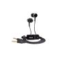 Asus HS-101 Eee PC in-ear headset incl. Leather case black (Accessories)