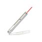 August LP100 - Laser pointer with red light beam - suitable for all types of presentations - battery powered (. 1xAAA incl), wireless (Electronics)