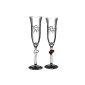 Sektgläser L'Amour with individual engraved gifts for wedding (household goods)