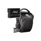 KIT mantona Colt Colt Pocket PRO NOVO camera bag black + Patona PREMIUM SERIES Battery for Canon LP-E8 for Canon EOS 550D 600D 650D 700D - Including lap (electronic)