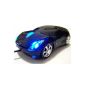 USB KART III Extreme Racing Black.  USB Optical Mouse with PC wire - shaped racing car (Electronics)