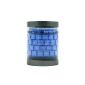 Flexible Bluetooth Keyboard Demarkt san Soft Silicone QWERTY Keyboard thread !!! - Blue