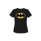 Spreadshirt Ladies Batman Logo T-Shirt (Textiles)