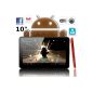 Yonis - Touch Tablet 10 Inch Android 4.2 Capacitive Wifi 8GB Red 3D