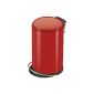 Hailo 0516-530 Design pedal waste bin TOPdesign 16, red (Misc.)